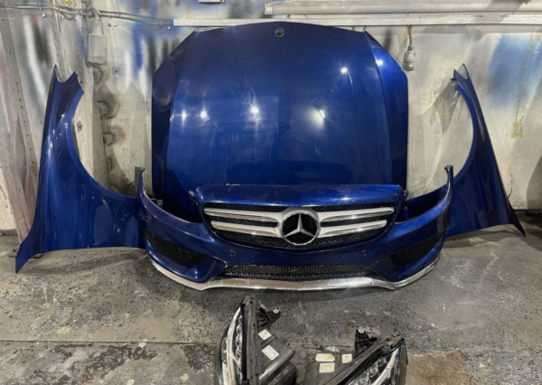 Mercedes W205 AMG Front Package — Bumper, Headlights & Radiator - Image 2