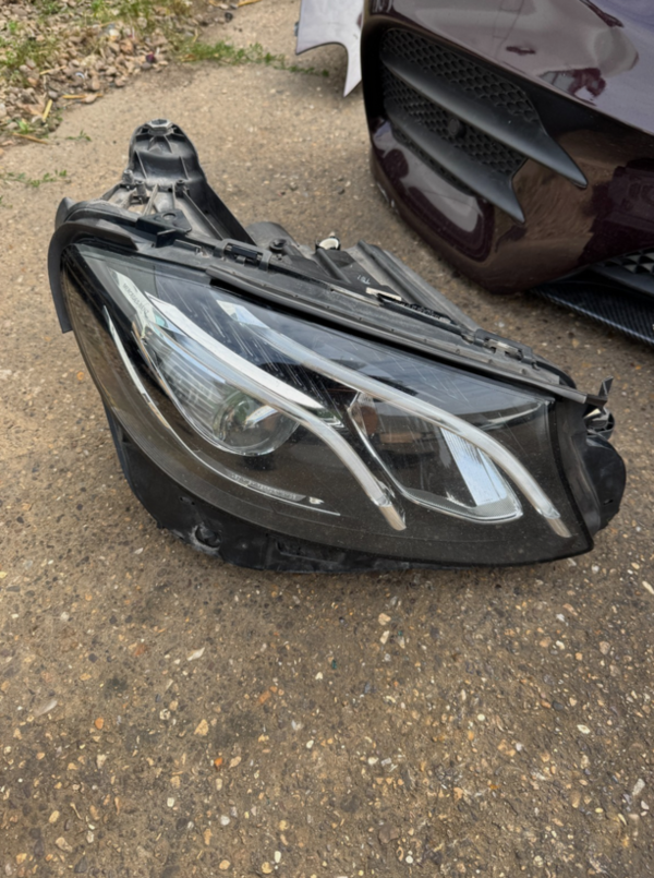 Mercedes W238 E-Class Coupe — Complete Front Package (Bumper · Bonnet · Headlights)Mercedes W238 E-Class Coupe — Complete Front Package (Bumper · Bonnet · Headlights) - Image 4